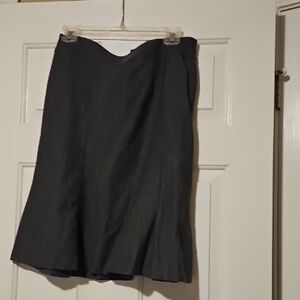 Elegant Dark Gray Women's Skirt